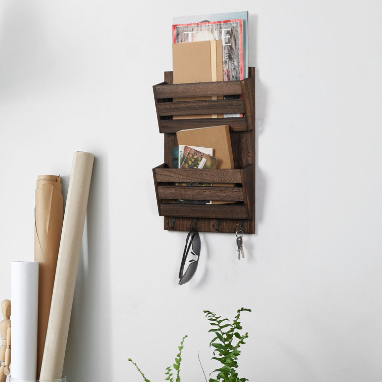 Loon Peak® Bennita Wall Mail Organizer Wayfair